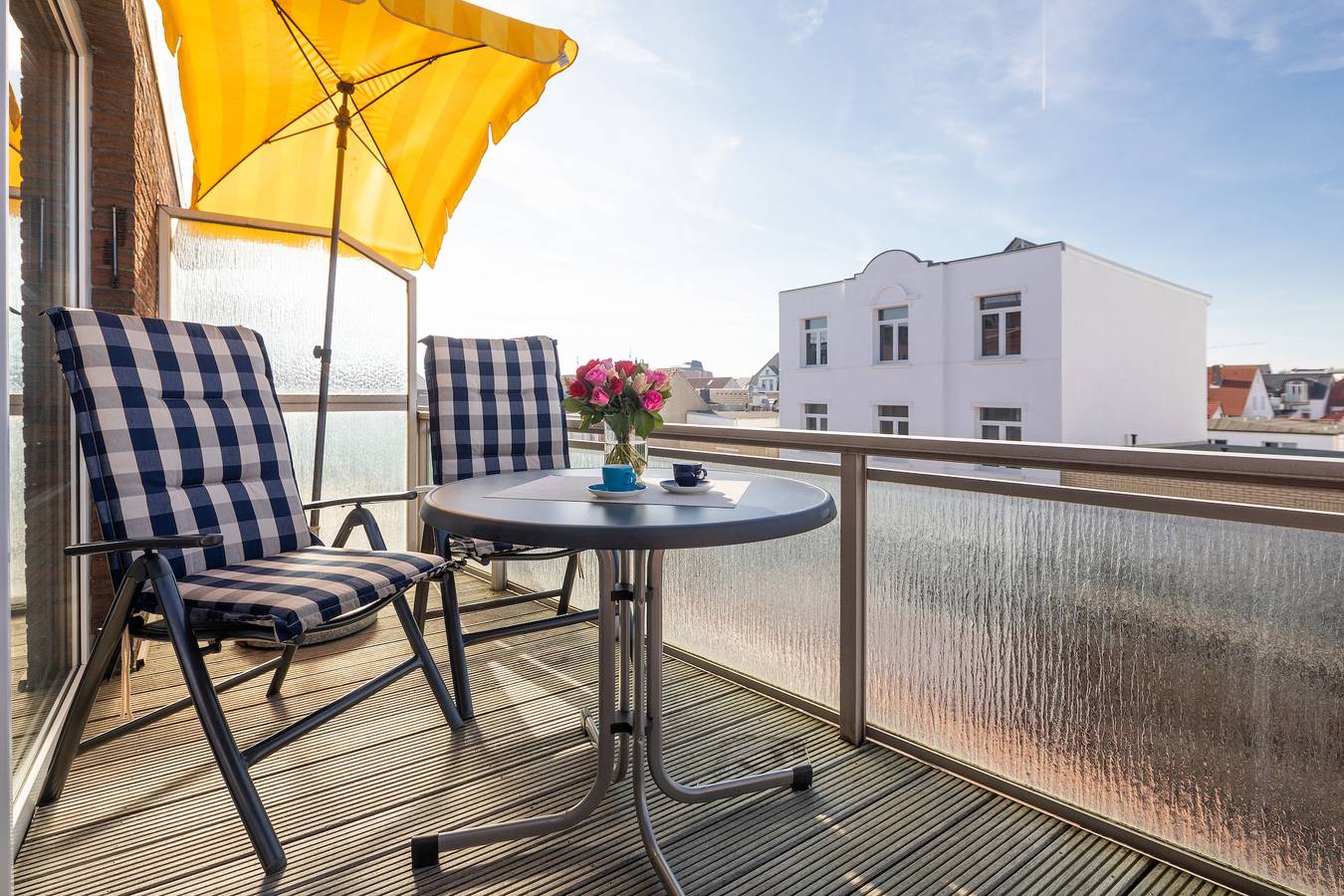 Ganze Wohnung, Ferienwohnung 'Sommertraum Im 3 Jahreszeiten' mit Balkon und Wi-Fi in Norderney