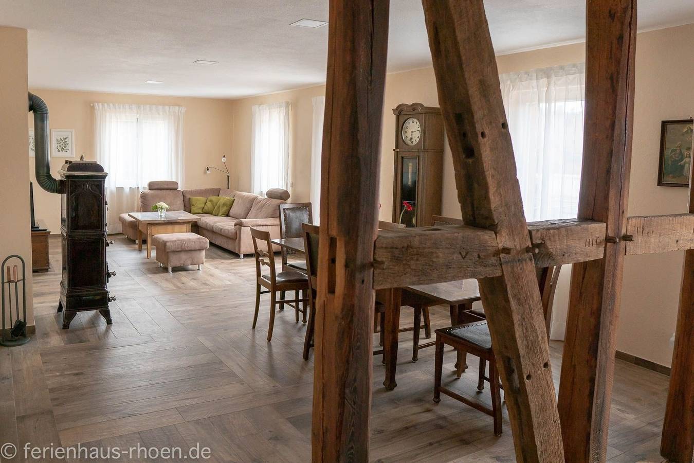 Ganze Ferienwohnung, Ferienhof Dipperz bis 6 Personen in Dipperz, Rhön-Hessen