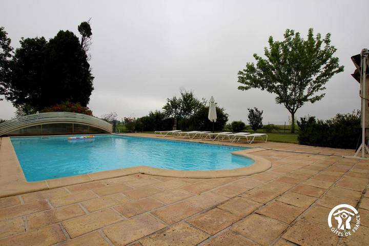 Location de vacances pour 6 personnes, avec piscine et jardin à La Romieu - 4