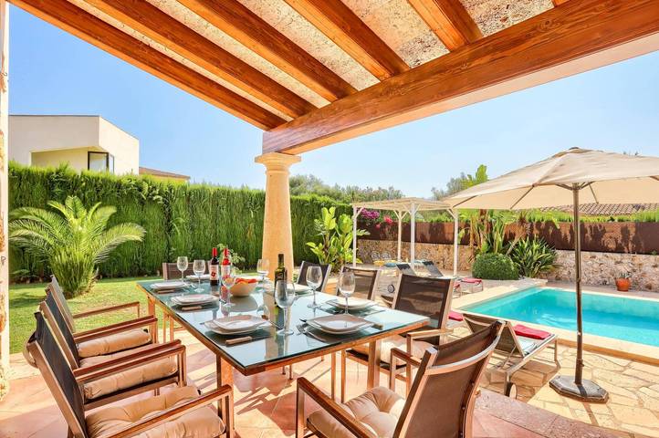 Villa für 8 Personen mit Garten in Crestatx, Sa Pobla
