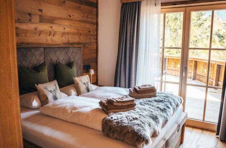 Hütte für 4 Personen, mit Sauna und Balkon in Scharnitz