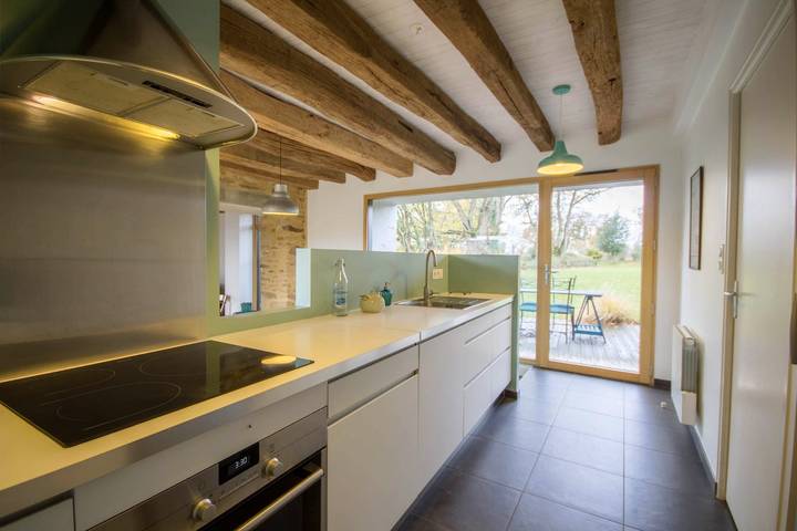 Gîte pour 8 personnes, avec terrasse et jardin à Baden (France) - 4