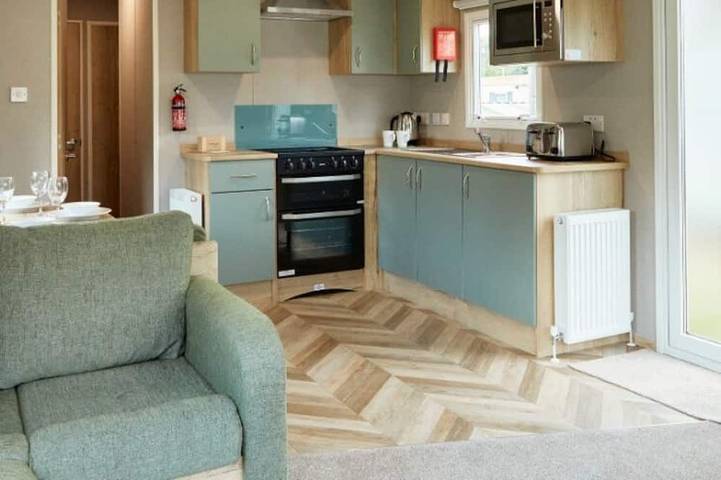 Static caravan for 4 people in Northamptonshire