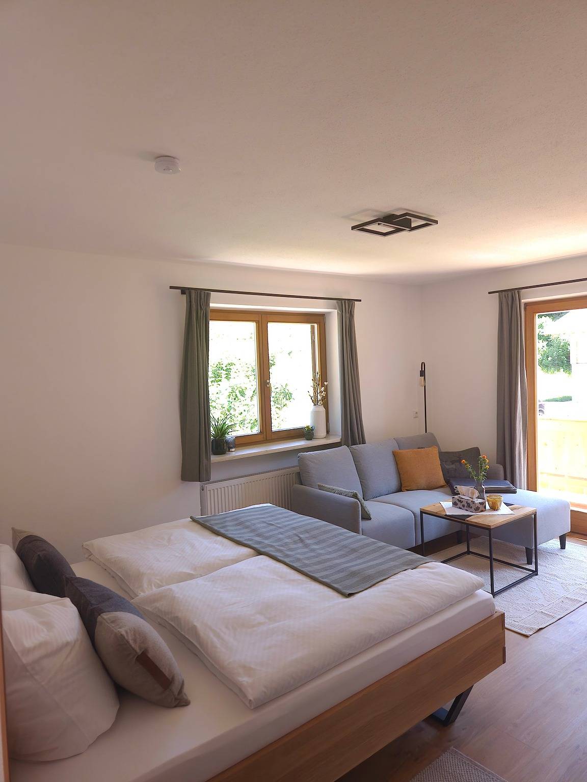 Ganze Ferienwohnung, Ferienwohnungen Am Steinbach - Ferienwohnung Stoaboch 25qm, mit Balkon in Chiemgauer Alpen, Reit im Winkl