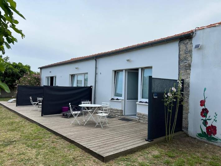 Appartement de vacances pour 4 personnes, avec terrasse et jardin