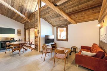 Gîte pour 6 personnes, avec terrasse dans Le Praz de Lys