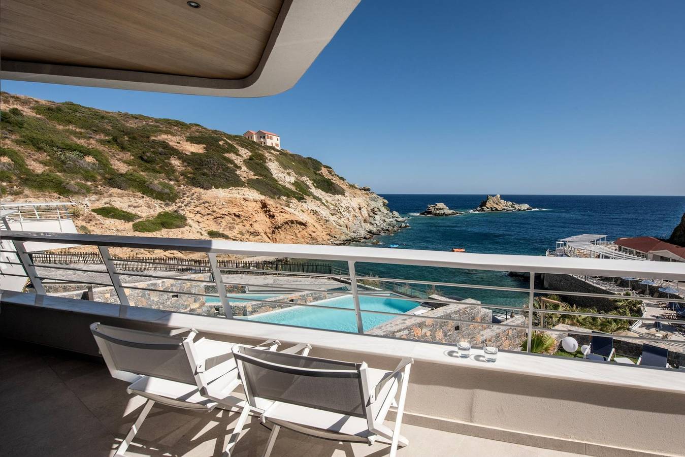 Villa für 8 Personen mit Balkon in Achlada, Iraklio-Heraklion und Umgebung