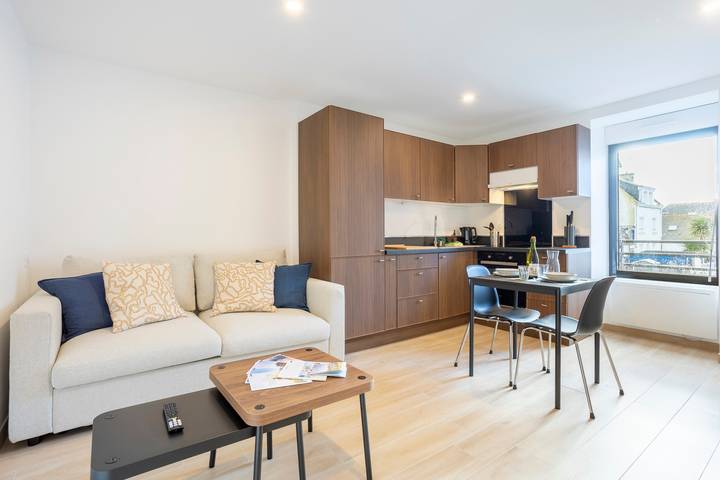 Studio für 2 Personen, kinderfreundlich in Quimper und Umgebung