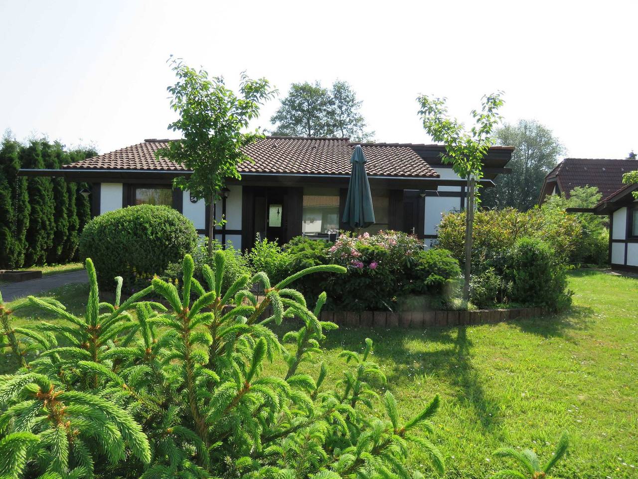 Ferienhaus Scout 48 im Feriendorf Altes Land - Ferienhaus 54 Scout 48qm für max. 6 Personen mit Haustier in Hollern-Twielenfleth, Altes Land Stade