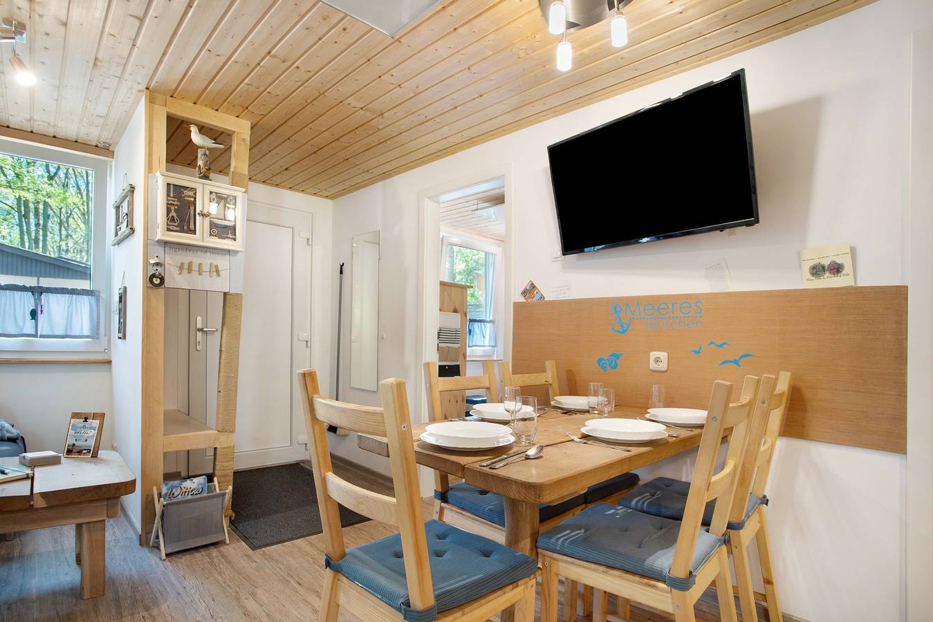 Bungalow "Hörselberg, Bgl 15" mit privater Terrasse und Wlan in Bakenberg, Dranske
