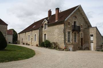 Gîte pour 10 personnes, avec terrasse et jardin à Mesmont