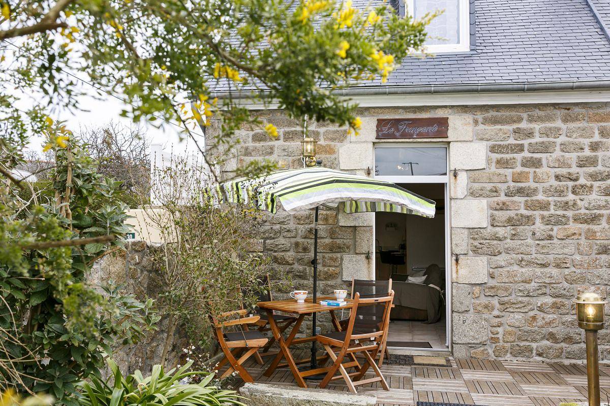 La Fringante in Pleubian, Côte de Granit Rose