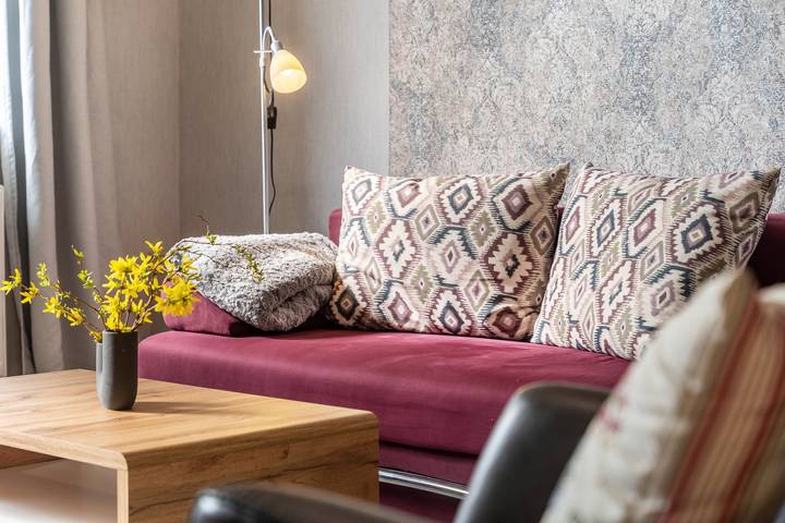 Ganze Wohnung, Ferienwohnung 'Landglück' mit Privatterrasse, Gemeinschaftsgarten und Wi-Fi in Hohenmocker, Mecklenburgische Seenplatte