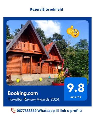 Cottage pour 4 personnes, avec vue et jardin, animaux acceptés à Kosjerić