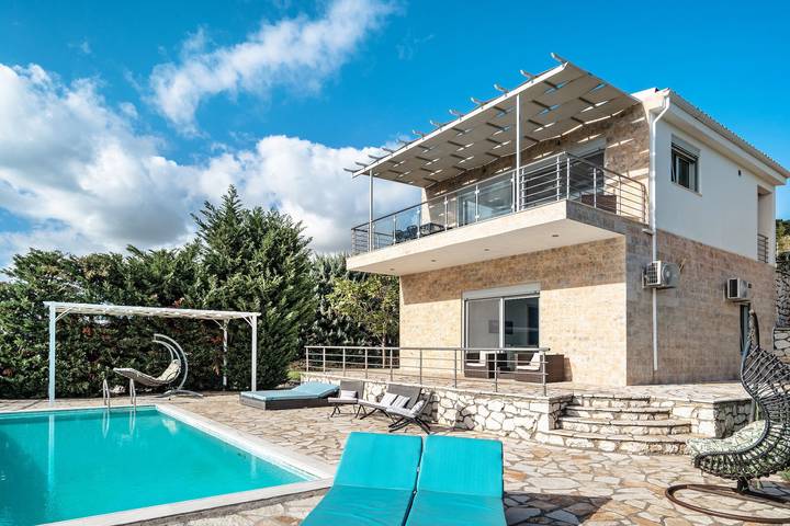 Ferienhaus für 6 Personen, mit Balkon und Garten auf Lefkada - 3