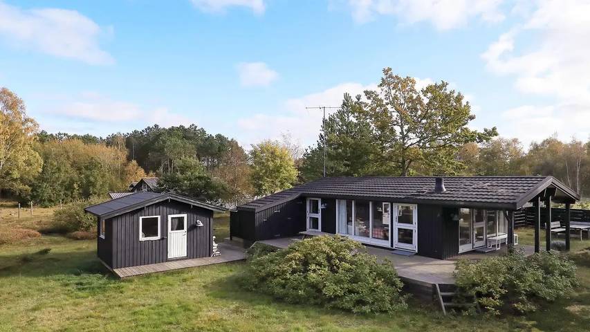Ferienhaus mit Meerblick für 5 Personen, mit Terrasse auf Læsø