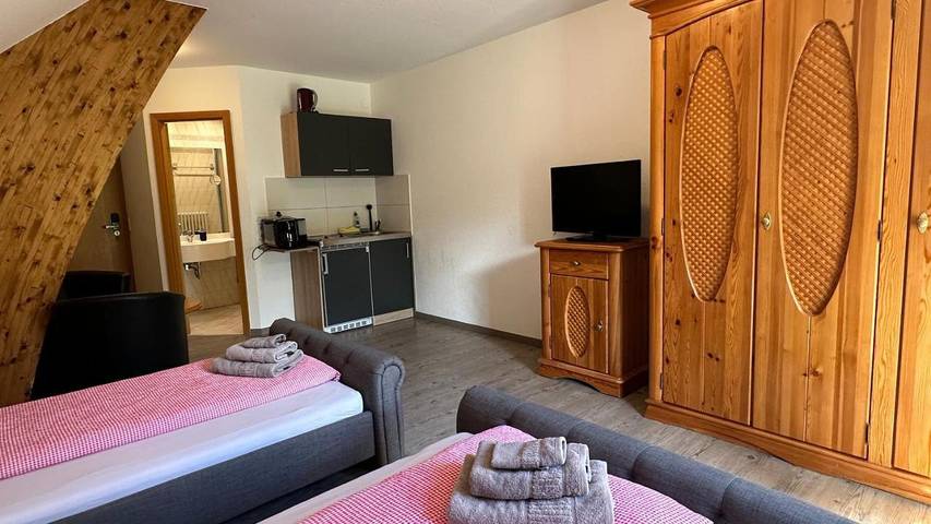 Gîte pour 2 personnes, avec vue et balcon à Glottertal - 3