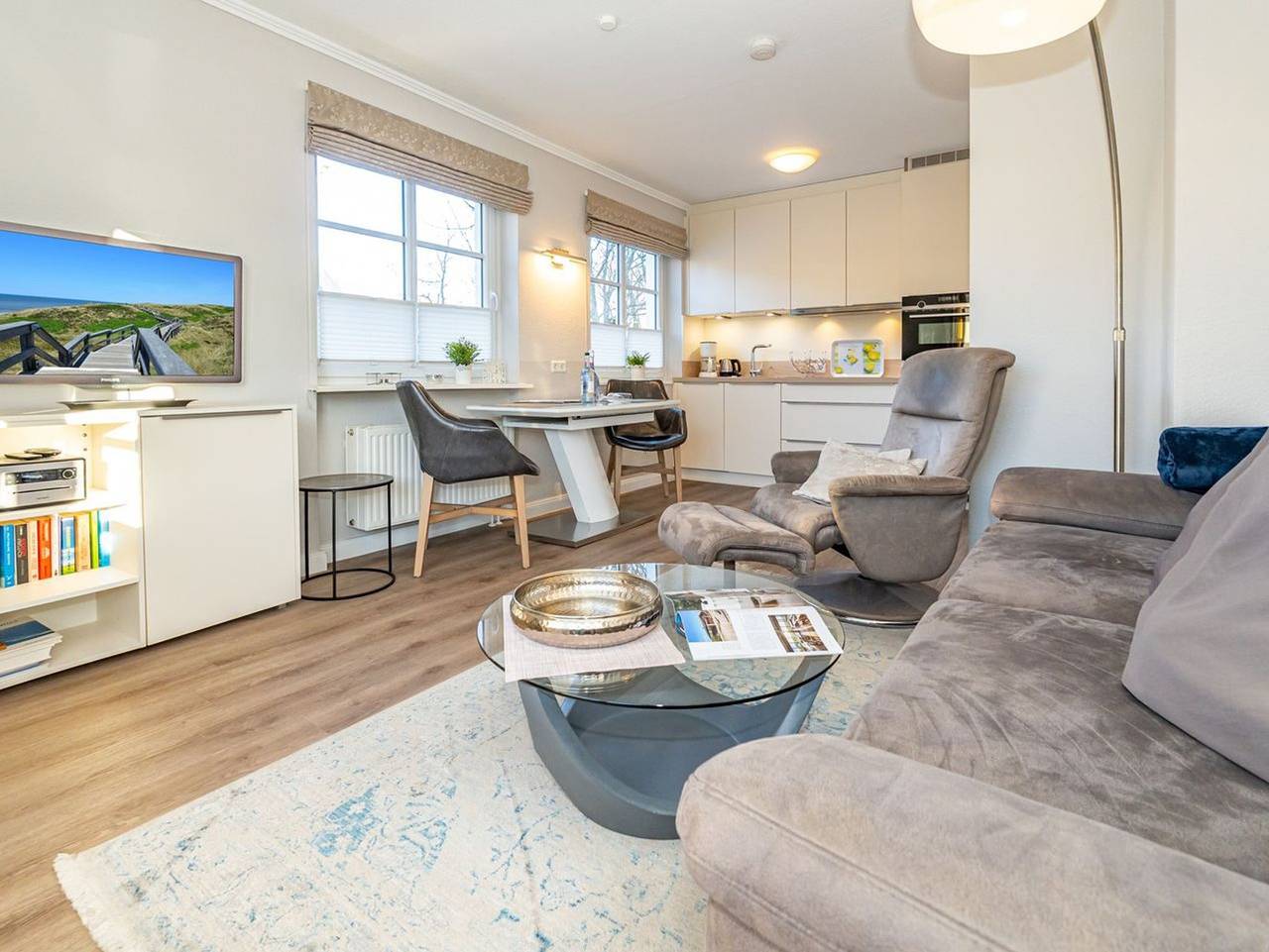 Ganze Ferienwohnung, Syltliebe - Neu! Ferienwohnung, mit Terrasse und Garten in strandnaher Lage auf Sylt in Westerland, Sylt (Gemeinde)