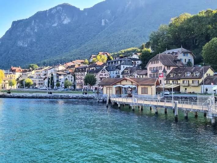 Location de vacances pour 6 personnes, avec terrasse à Port-Valais - 4