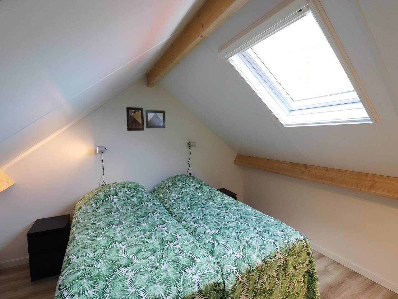Chalet in Friesland mit Terrasse in Sint Nicolaasga, Ijsselmeer