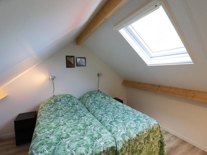 Chalet in Friesland mit Terrasse in Sint Nicolaasga, Ijsselmeer