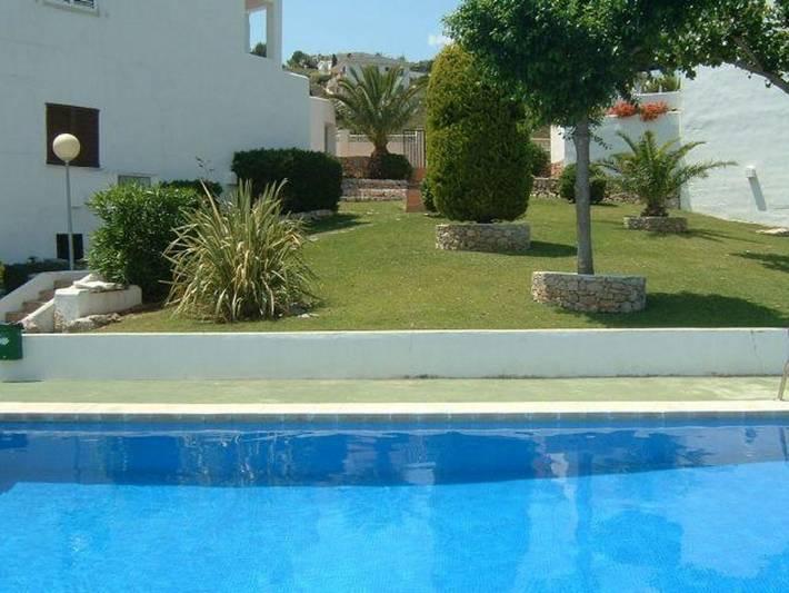 Apartamento para 8 personas, con jacuzzi y jardín en Peñíscola