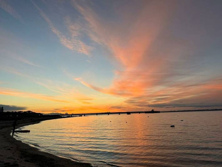 Sunrise Suite direkt am Strand in Ostseebad Schwedeneck, Eckernförder Bucht