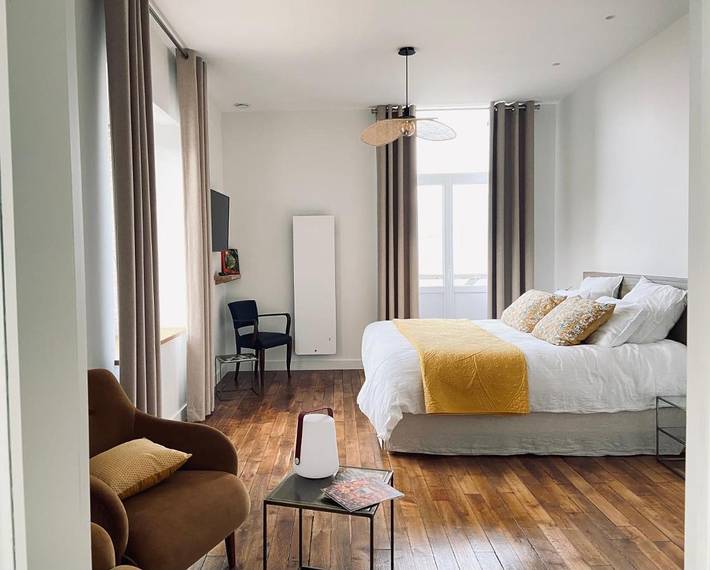 Maison d’hôte pour 2 personnes, avec vue et balcon