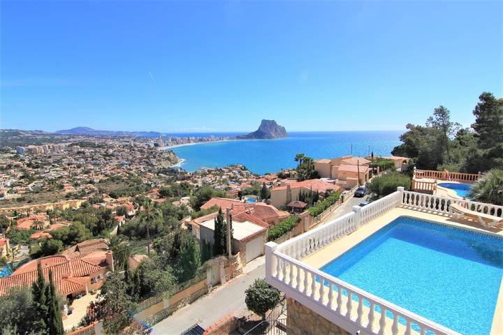 Villa mit pool für 6 Personen, mit Terrasse und Garten, mit Haustier in Calpe - 3