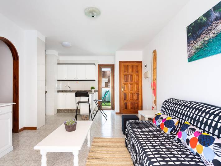 Apartamento vacacional entero, 'Las Dos Terrazas': ático en complejo residencial in Los Cristianos, Arona 