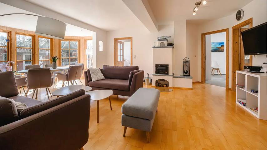 Ferienwohnung für 6 Personen, mit Terrasse und Garten, mit Haustier in Goltoft
