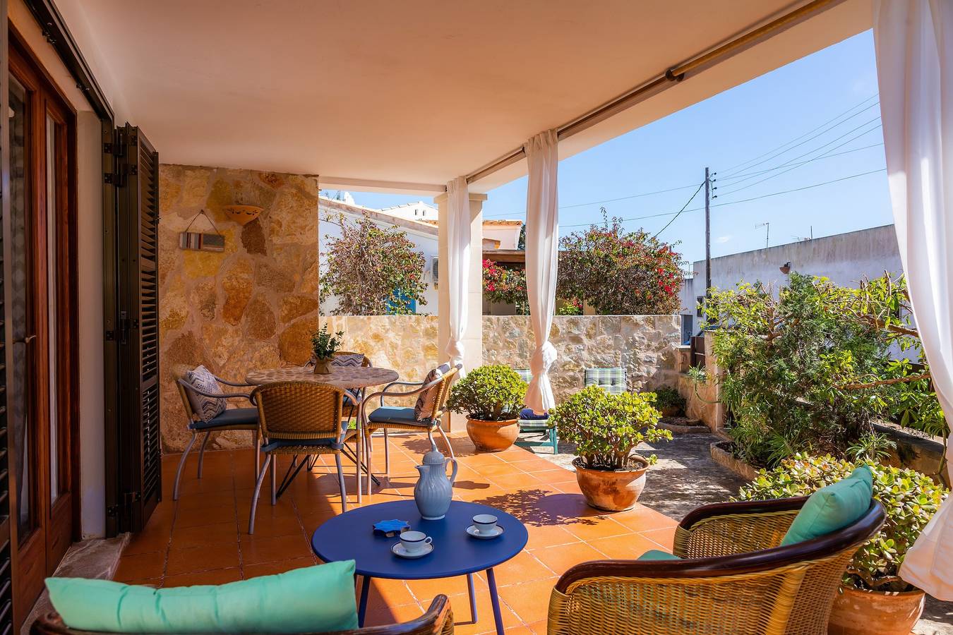 Maison avec terrasse, Wi-Fi et climatisation près de Cala Figuera in Cala Figuera, Santanyí