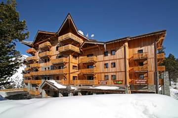 Gîte pour 18 personnes, avec sauna et balcon dans Arc 2000
