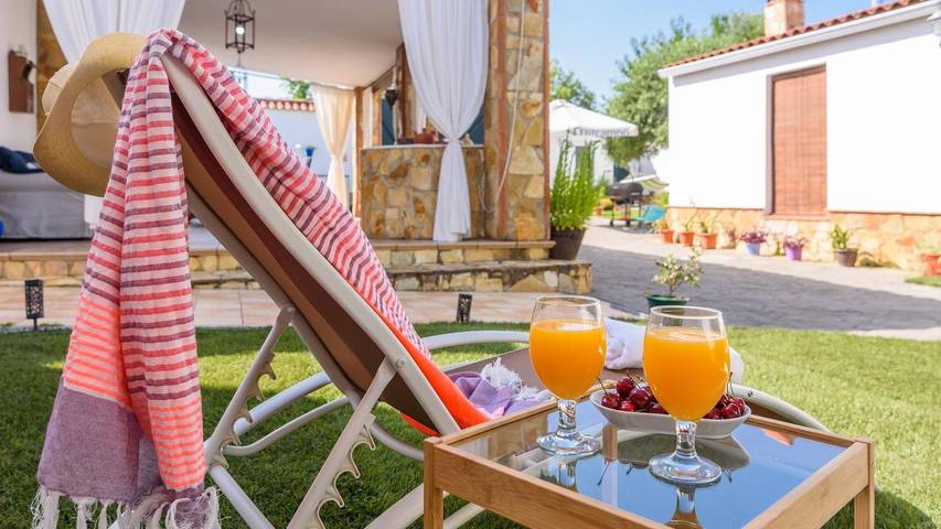 Chalet para 10 personas, con balcón/terraza y piscina en Sierra Norte de Sevilla - 4