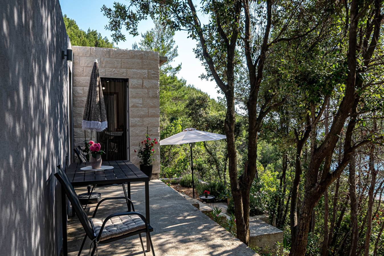 Casa de una habitación con terraza y vista al mar Bahía Orlandusa, Korcula K-21104 in Medvinjak, Korcula