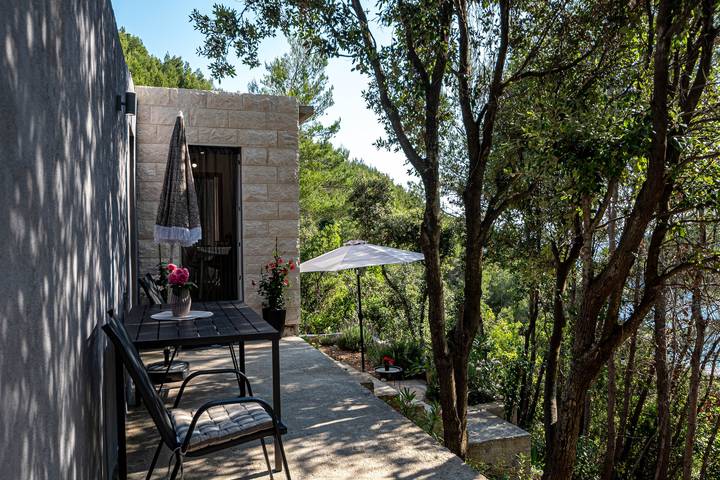 Dom dla 2 osób, z balkon/ taras w Korčula