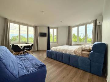 Gîte pour 4 personnes, avec jardin à Boulleret