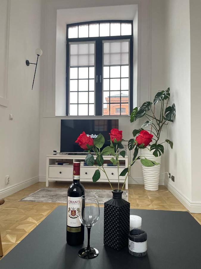 Loft dla 4 osób, z widok w Łódź
