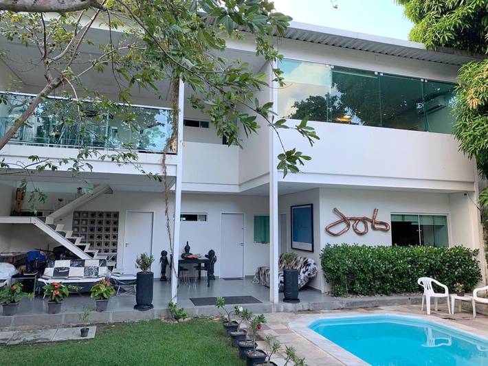 Apartamento para 4 personas, con piscina además de vistas y jardín en Recife