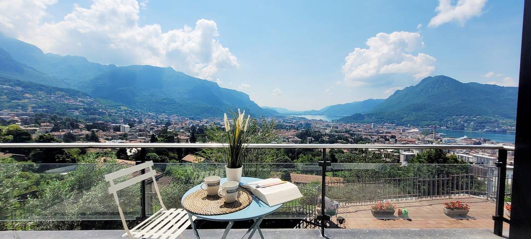 Ferienhaus für 6 Personen, mit Balkon und Terrasse sowie Garten und Seeblick in Lecco - 3