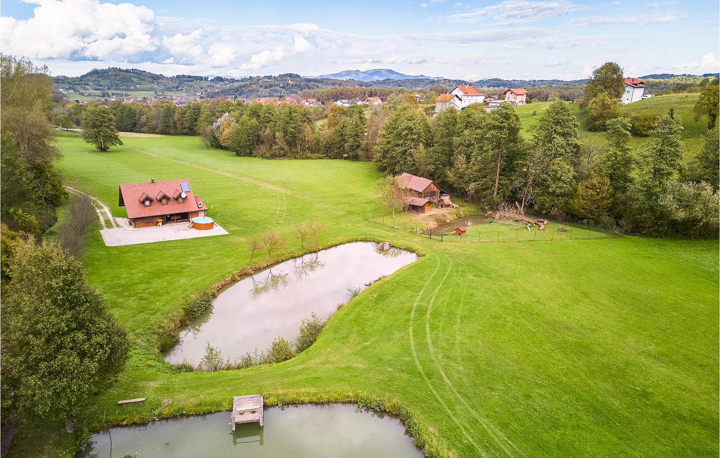 Reizende 1-Zimmer-Wohnung mit Pool und Terrasse in der Nähe von Donja Stubica in Krapina-Zagorje