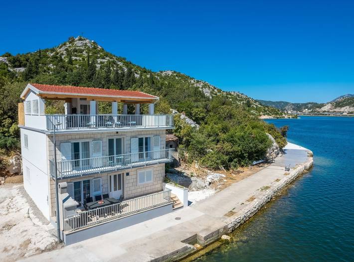 Villa für 8 Personen mit Balkon in Rogotin, Dubrovnik-Neretva
