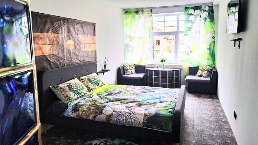 Maison d’hôte pour 2 personnes, avec jardin et vue à Riga