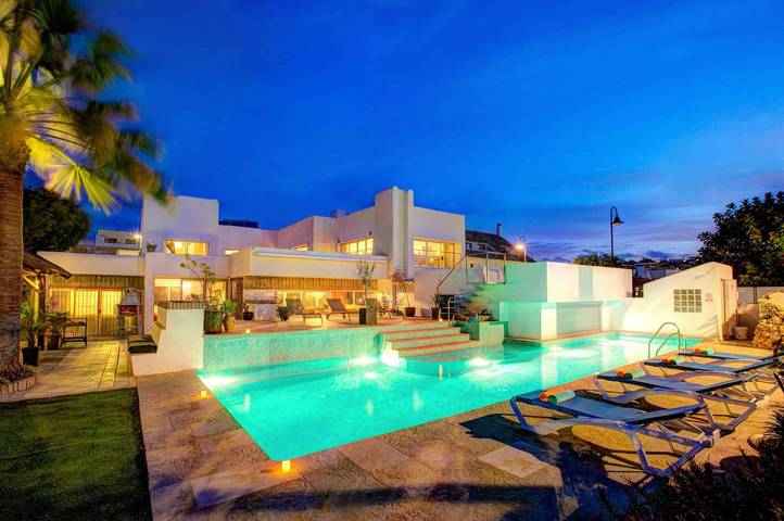 Villa for 10 people, with garden in La Cala de Mijas Centre