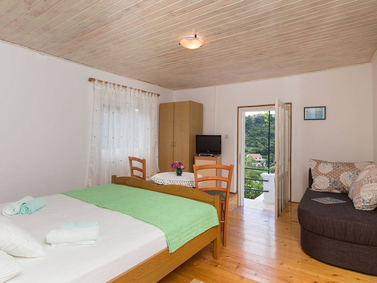 Ganze Wohnung, Apartments Miskovic - Studio Apartment with Balcony and Sea View (East) in Koločep, Grad Dubrovnik