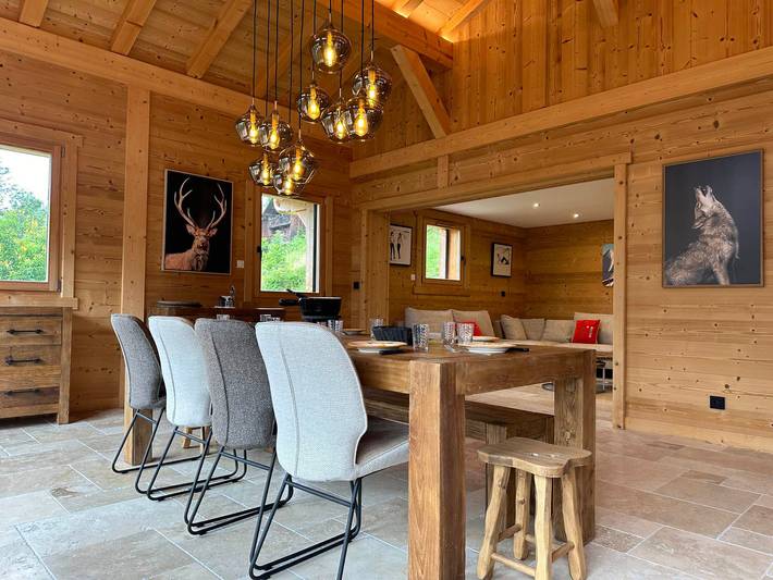 Gîte pour 12 personnes, avec balcon à Verchaix - 2