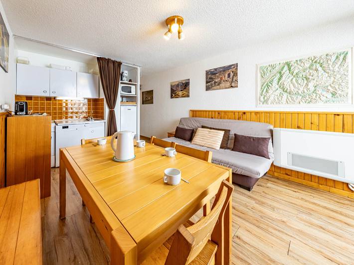 Gîte pour 5 personnes, avec Balcon dans Station De Saint Francois Longchamp - 3