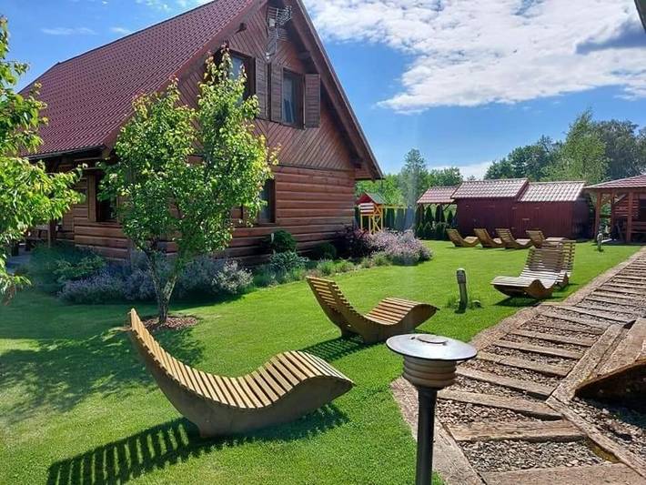 Apartament wakacyjny dla 5 osób, z Taras w Boszkowo