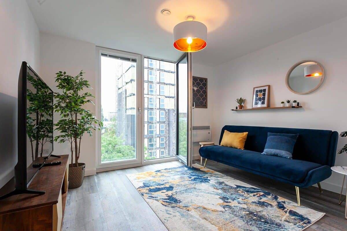 Appartamento intero, Modern 2 Bed Flat 5min to Old Trafford Stadium in Greater Manchester