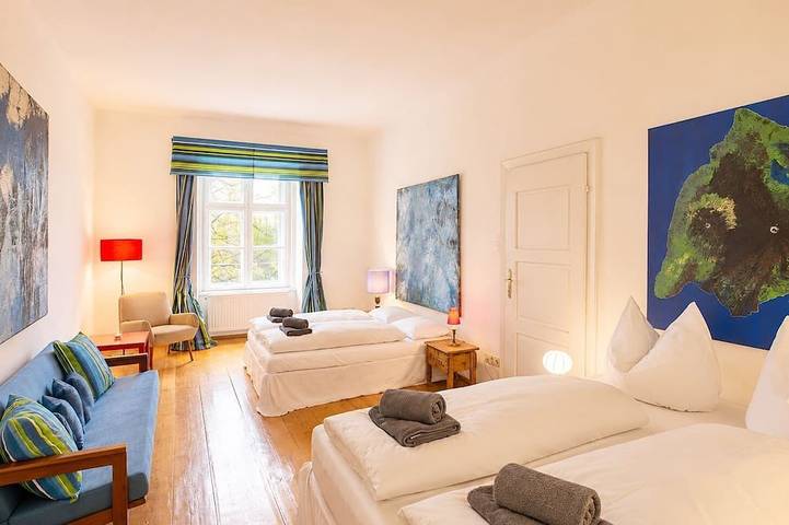Ferienwohnung für 8 Personen, mit Garten, mit Haustier